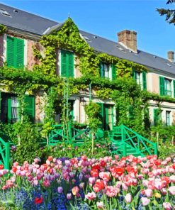 Giverny Monet House Paint By Number