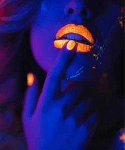 Glow In The Dark Lipstick Paint By Number