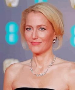 The Gorgeous Gillian Anderson Paint By Number