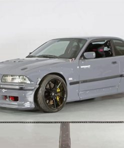 Grey BMW E36 Paint By Number