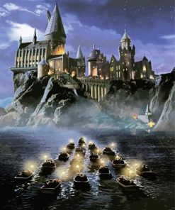 Harry Potter Castle Poster Paint By Number
