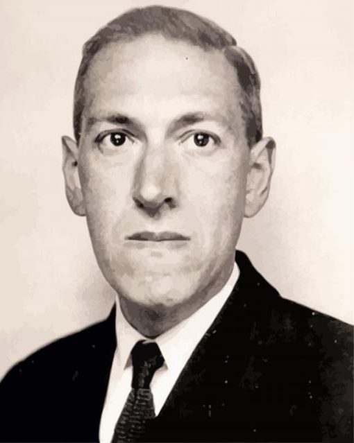 Howard Phillips Lovecraft Paint By Number