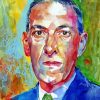 Howard Phillips Lovecraft Portrait Art Paint By Number