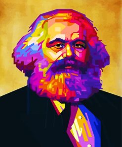 Karl Marx Pop Art Paint By Number