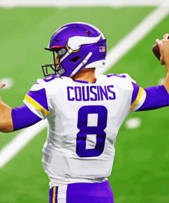 Kirk Cousins Player Paint By Number