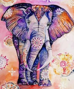 Mandala Animal Elephant Paint By Number