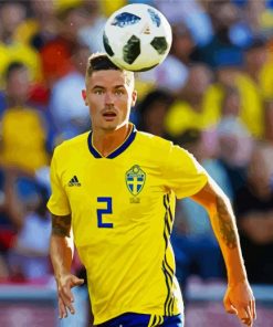 Mikael Lustig Football Player Paint By Number