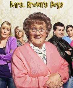 Mrs Browns Boys Paint By Number