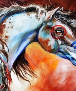 Native American Horses Paint By Number
