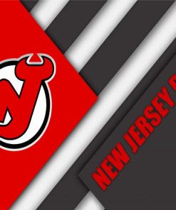 New Jersey Devils Logo Paint By Number