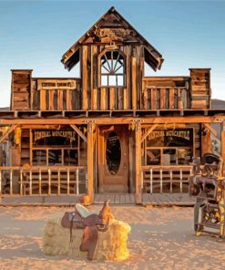 Pioneertown In California Paint By Number