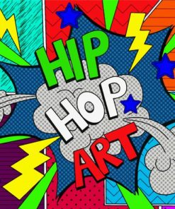 Pop Art Hip Hop Paint By Number