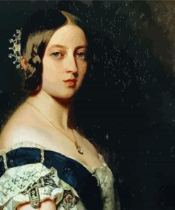 Queen Victoria Art Paint By Number