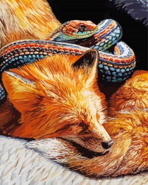 Aesthetic Realistic Animal Art Paint By Number