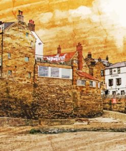 Robin Hoods Bay Art Paint By Number