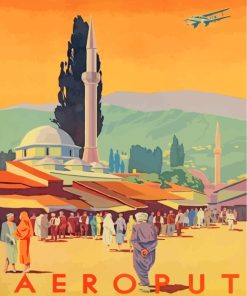 Sarajevo Poster Paint By Number