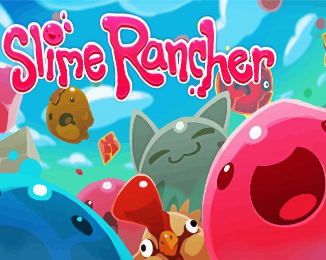 Slime Rancher Poster Paint By Number