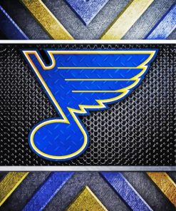 St Louis Blues Hockey Club Paint By Number