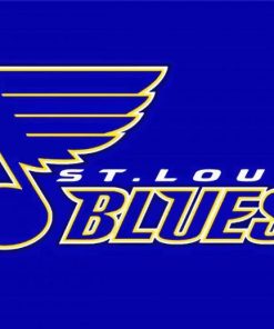St Louis Blues Logo Paint By Number
