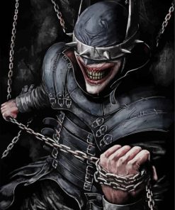 The Batman Who Laughs Character Art Paint By Number