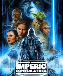 The Empire Strikes Back Paint By Number