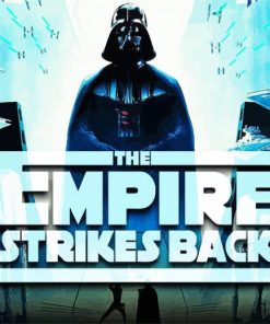 The Empire Strikes Back Poster Paint By Number