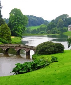 English Landscape Garden Paint By Number