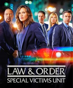Law And Order Serie Paint By Number