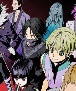 The Phantom Troupe Characters Paint By Number