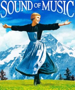 The Sound Of Music Poster Paint By Number