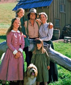 Little House On The Prairie Family Paint By Number