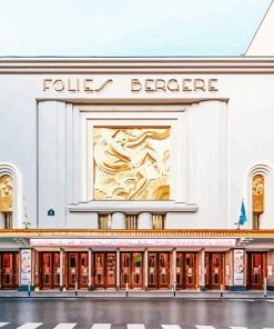 Folie Bergère Theater Paint By Number
