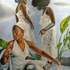 Three Black Women Paint By Number