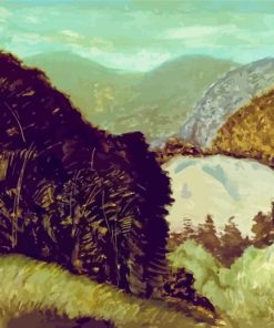 Vermont Hills By Milton Avery Paint By Number