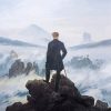 Wanderer Above The Sea Of Fog By Caspar David Friedrich Paint By Number