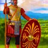Roman Warrior Art Paint By Number