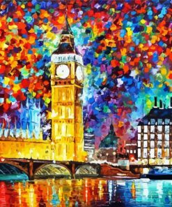 Abstract London Paint By Number