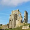 Aesthetic Corfe Castle Paint By Number