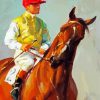 Aesthetic Horse Sports Art Paint By Number