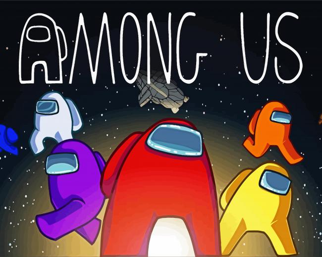 Among Us Game Paint By Number