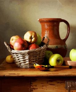 Aestheti Apples Still Life Paint By Number