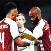 Aubameyang And Lacazette Arsena Paint By Number