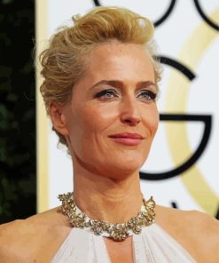 The Beautiful Gillian Anderson Paint By Number
