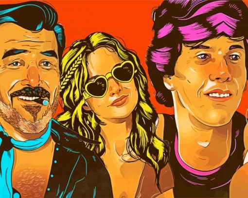 Boogie Nights Characters Pop Art Paint By Number