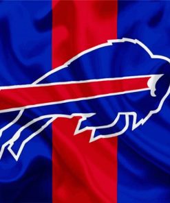 Buffalo Bills Logo Paint By Number