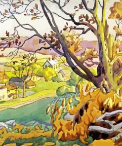 Burchfield Townscapes Paint By Number