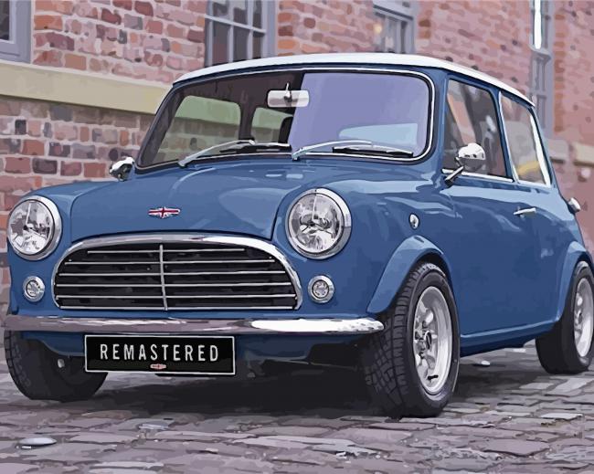 Classic Mini Car Paint By Number