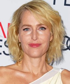 Gillian Anderson American Actress Paint By Number