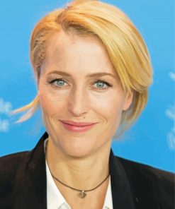 Gillian Anderson Paint By Number