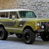 Green International Harvester Scout Paint By Number